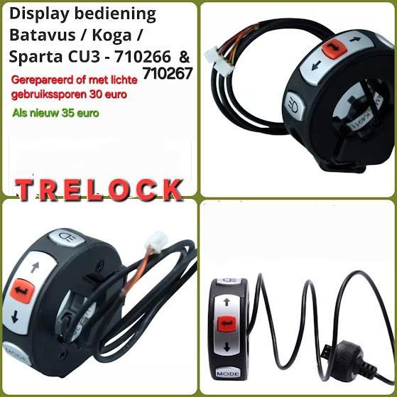 STUURBEDIENING 710266 & 710267 VOOR BATAVUS/SPARTA/KOGA, Fietsen en Brommers, Fietsaccessoires | Fietscomputers, Zo goed als nieuw