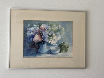 AQUAREL ANNE-MAY Origineel beschikbaar voor biedingen