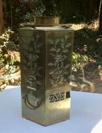 Antieke Chinese messing samowar met onderzetters., Ophalen of Verzenden, Koper