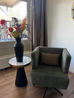 Prachtige fauteuil groene draaistoel, Huis en Inrichting, Fauteuils, Ophalen of Verzenden