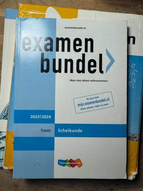havo Scheikunde 2023/2024 examenbundel, Boeken, Schoolboeken, Zo goed als nieuw, Scheikunde, HAVO, Ophalen of Verzenden