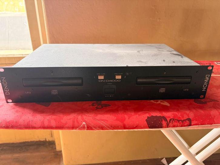 Denon DN-D4000 Dubbele CD Speler - Professioneel, Audio, Tv en Foto, Cd-spelers, Gebruikt, Wisselaar, Ophalen of Verzenden