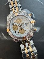 Breitling evolution staal goud met diamanten krans, Ophalen, Zo goed als nieuw, Goud, Breitling