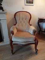 Authentieke Hollands antieke fauteuil, Ophalen of Verzenden