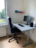 Bureau, Ophalen, In hoogte verstelbaar, Zo goed als nieuw, Bureau