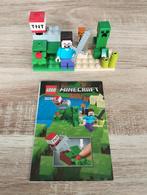 Lego Minecraft 30393 Steve en creeper, Ophalen of Verzenden, Zo goed als nieuw