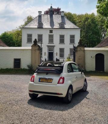 FIAT 500C 0.9 TwinAir Turbo Popstar | Cabrio | 2018 | Wit  beschikbaar voor biedingen