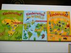 Kinderatlassen biologie, aardrijkskunde, geschiedenis, Ophalen, Zo goed als nieuw, Non-fictie