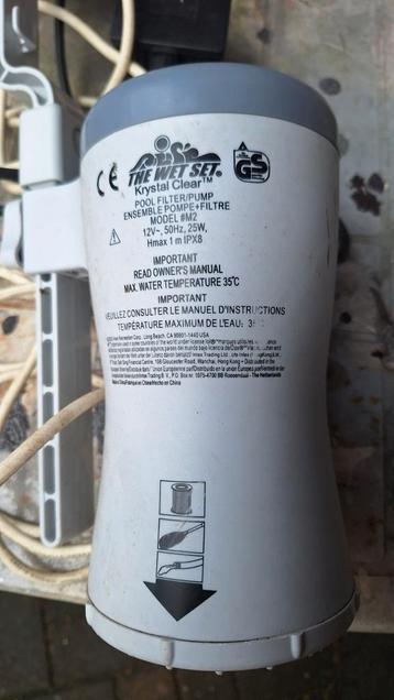 Vijver of zwembadpomp/Filter met trafo en ex̌tra filter beschikbaar voor biedingen