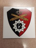Tegeltje 12 Afdva, Verzamelen, Militaria | Algemeen, Ophalen of Verzenden, Landmacht, Nederland, Embleem of Badge