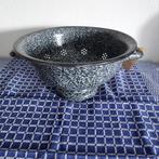 Emaille vergiet grijs gewolkt, Antiek en Kunst, Antiek | Emaille, Ophalen of Verzenden