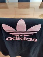 ADIDAS t-shirt met roze glitter opdruk., Maat 46/48 (XL) of groter, Nieuw, Ophalen of Verzenden, Korte mouw