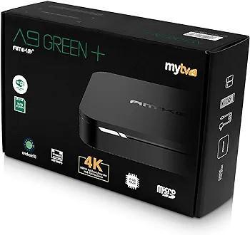 Amiko A9 Green plus IPTV Set Top Box  