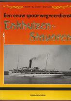 100 Jaar Spoorwegdienst Enkhuizen- Stavoren, Verzenden, Nieuw, Motorboot, Kaart, Foto of Prent