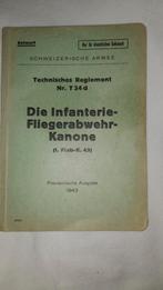 Zwitsers infanterie boekje 1943, Verzamelen, Militaria | Tweede Wereldoorlog, Ophalen of Verzenden