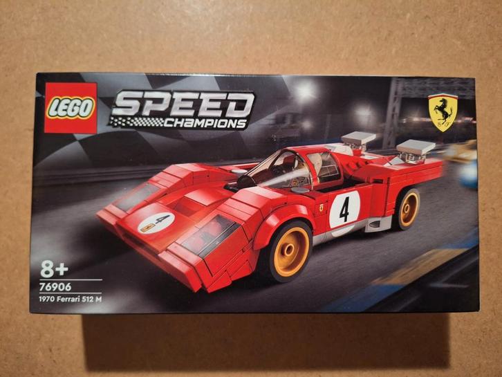 Lego speed champions 76906 1970 Ferrari 512 M sports, Kinderen en Baby's, Speelgoed | Duplo en Lego, Nieuw, Ophalen of Verzenden