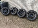 19 inch Mercedes AMG look GLC / GLA velgen + banden + TPMS, Auto-onderdelen, Banden en Velgen, Gebruikt, Velg(en), 235 mm, Personenwagen