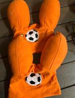 Oranje Muts met Voetbal - Maat 50/56, Kinderen en Baby's, Babykleding | Mutsen, Sjaals en Wanten, Maat 50, Jongetje of Meisje