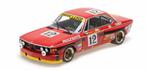 BMW 3.0 CSL #12 Winner 24Hrs SPA 1974 Pelthier / Xhence / Di, Hobby en Vrije tijd, Modelauto's | 1:18, Minichamps, Tschuiten@hotmail.com