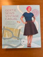 Gertie Sews - Gertie Sew Vintage Casual - Naaiboek, Ophalen of Verzenden, Zo goed als nieuw, Borduren en Naaien