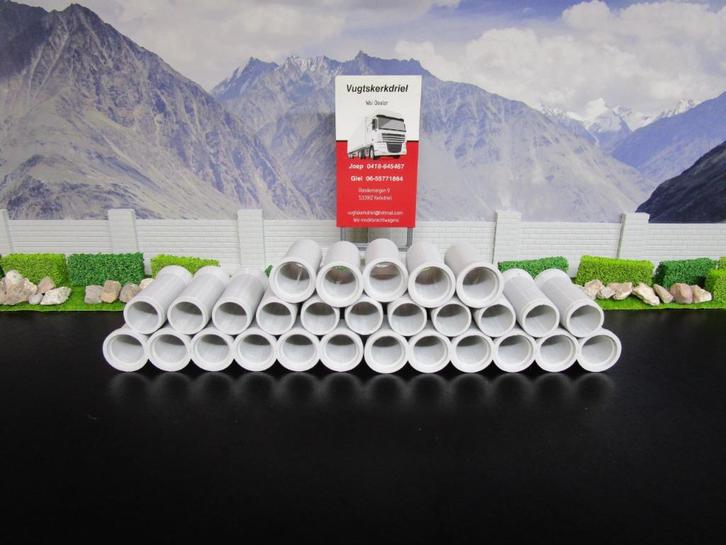 Lading Rioolbuizen "Zie Omschrijving , Ex Wsi Oplegger", Hobby en Vrije tijd, Modelauto's | 1:50, Nieuw, Bus of Vrachtwagen, Wsi