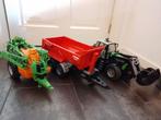 Bruder deutz trekker krampe kieper veldspuit, Ophalen, Zo goed als nieuw