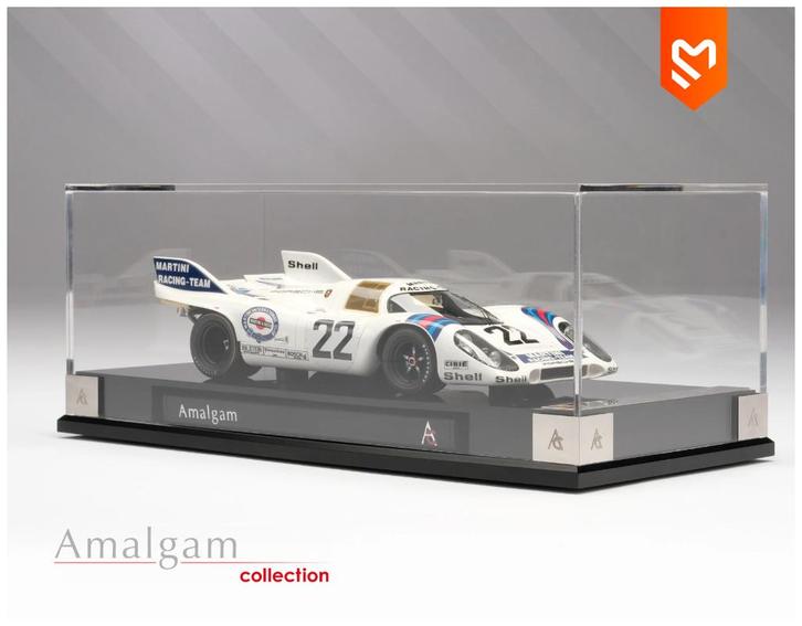 Amalgam Porsche 917 KH Gijs van Lennep Le Mans Martini, Hobby en Vrije tijd, Modelauto's | 1:18, Nieuw, Auto, Overige merken, Ophalen of Verzenden