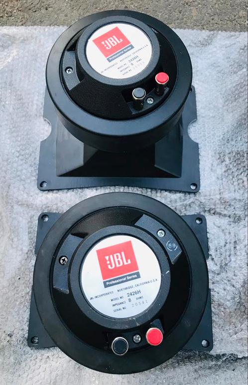 Jbl 2426h originele diafragma’s!, Audio, Tv en Foto, Luidsprekers, Zo goed als nieuw, 120 watt of meer, JBL, Ophalen of Verzenden