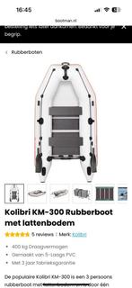 Kolibri KM-300 Rubberboot met strandwielen, Watersport en Boten, Ophalen, Zo goed als nieuw