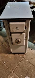 Retro Edna kachel stoof helemaal compleet, prima werkend, Ophalen, Gebruikt, Vrijstaande haard, Houthaard