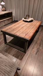 Steenschot salontafel, 100 tot 150 cm, 50 tot 100 cm, Landelijk industrieel, Minder dan 50 cm