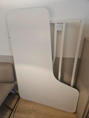 Ikea Bekant hoekbureau Wit 160×110 cm - afbeelding 2