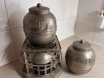 Vintage Thee & Koffie Potten met Warmhouder, Ophalen of Verzenden
