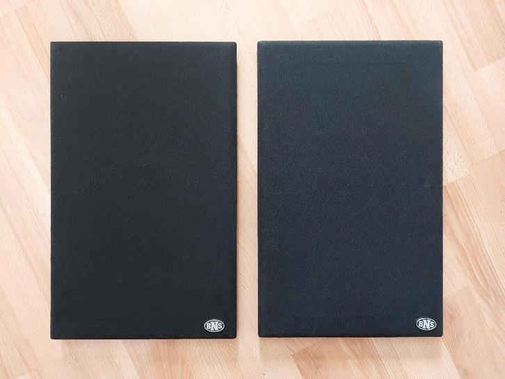 BNS model E12S Luidsprekers, Audio, Tv en Foto, Luidsprekers, Gebruikt, Front, Rear of Stereo speakers, 60 tot 120 watt, Overige merken