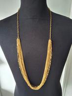 Vintage Chic Goudkleurige Ketting - 95cm, Ophalen of Verzenden