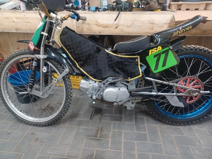 125cc Special Speedway Motor met Onderdelen, Motoren, Motoren | Overige merken, Bedrijf, Overig, 11 kW of minder, 1 cilinder, Minimaal motorrijbewijs A1