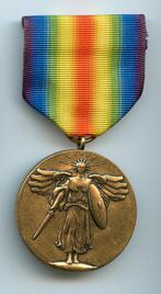 US WO1 Victory Medal (restrike), Ophalen of Verzenden, Landmacht, Amerika, Lintje, Medaille of Wings