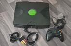 Originele Xbox Console + Controller, Spelcomputers en Games, Spelcomputers | Xbox Original, Ophalen of Verzenden, Gebruikt, Met 1 controller