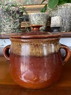 Franse pot met oren en deksel, Antiek en Kunst, Ophalen of Verzenden