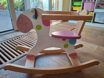 Hobbelpaard Scratch Roze beschikbaar voor biedingen