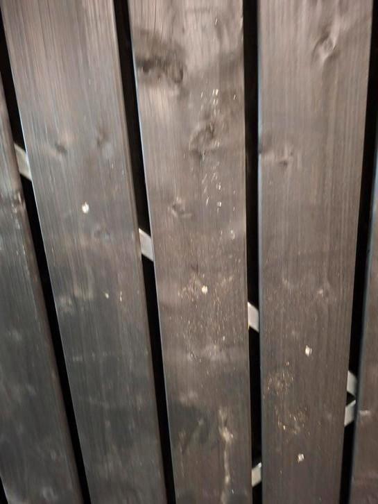 Schuttingdeur nieuw stalen frame 109x190 zwart, Tuin en Terras, Tuinpoorten, Nieuw, Draaipoort, Hout, 150 tot 200 cm, 100 tot 150 cm