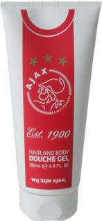Ajax douchegel tube rood/wit 200 ml, Verzamelen, Sportartikelen en Voetbal, Ophalen of Verzenden, Nieuw, Ajax