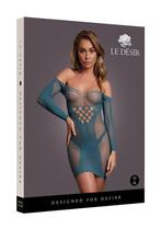 Le Desir long sleeved mini dress blue, Le desir, Ophalen, Nieuw