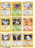 (009) POKeMON kaarten van de serie Neo Genesis, Hobby en Vrije tijd, Verzamelkaartspellen | Pokémon, Verzenden, Zo goed als nieuw