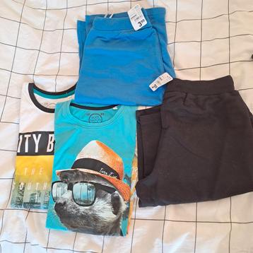 4-delig zomer pakketje kleding maat 158/164 beschikbaar voor biedingen
