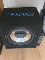 Crunch Subwoofer - Krachtige Bass!, Ophalen, Gebruikt