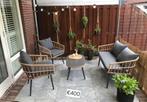 SUPER LEUKE BALKONSET TUINSET met weerbestendig wicker €400, Tuin en Terras, Ophalen, Nieuw