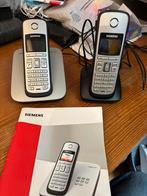 Siemens gigaset c380-c385, 2 toestellen, met handleiding, Ophalen of Verzenden, Zo goed als nieuw
