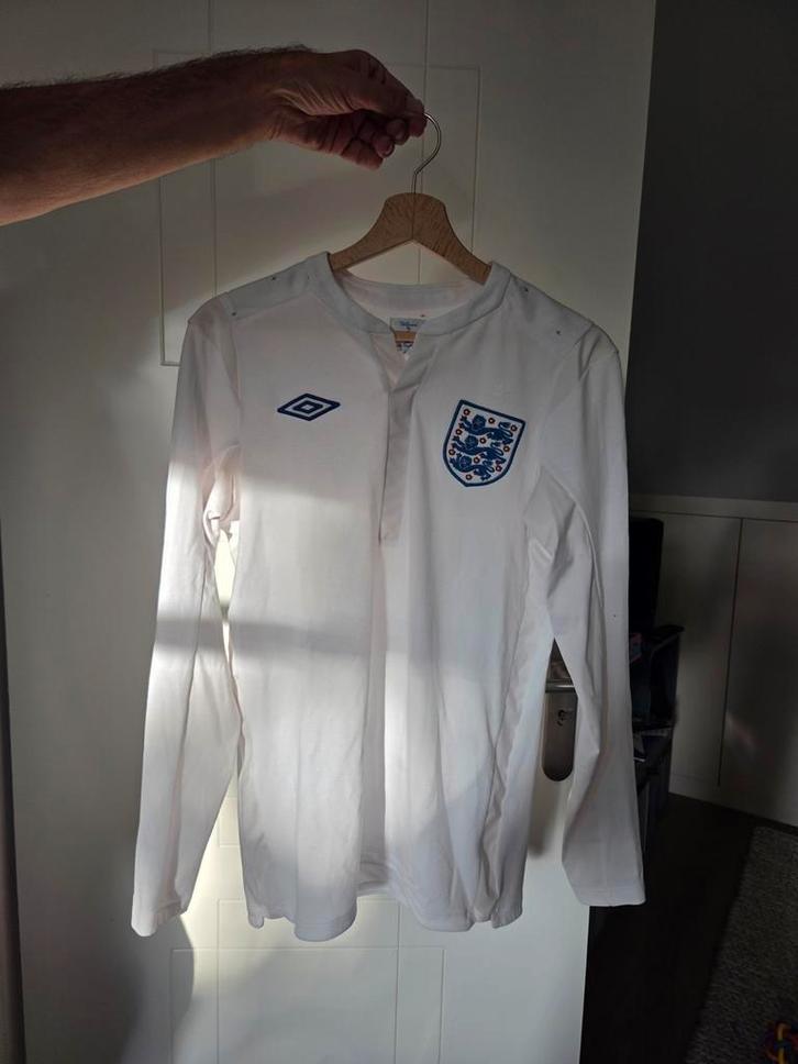 Engeland [England] Shirt 2010 - Maat S [36], Kleding | Heren, T-shirts, Gedragen, Maat 46 (S) of kleiner, Wit, Ophalen of Verzenden