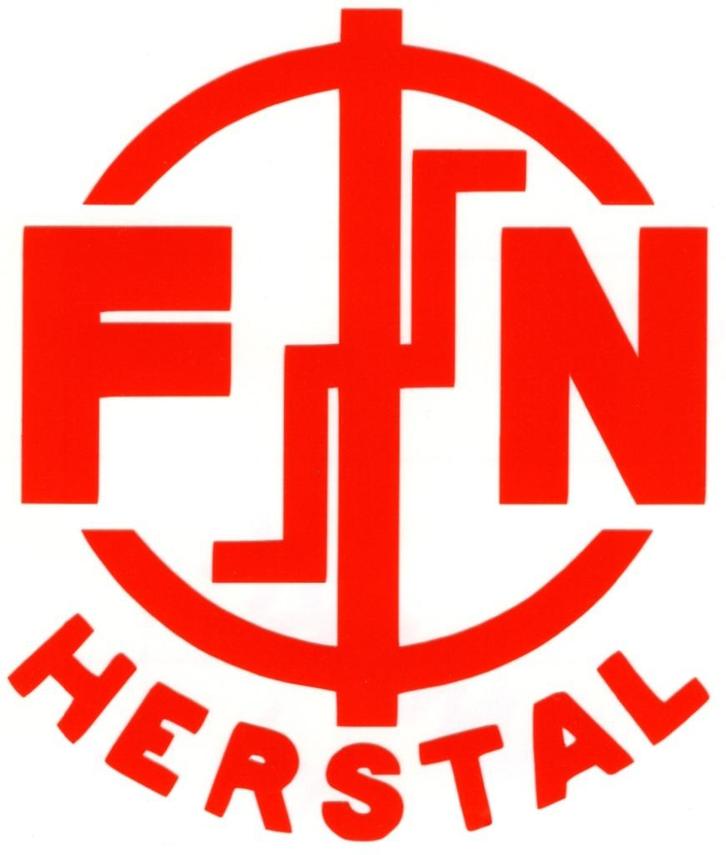 FN Herstal sticker #4, Motoren, Accessoires | Stickers, Ophalen of Verzenden